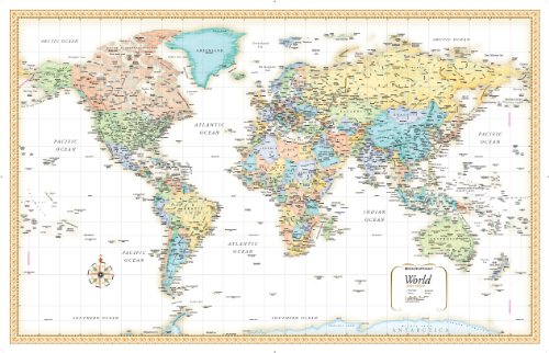 Rand Mcnally Classic World Map