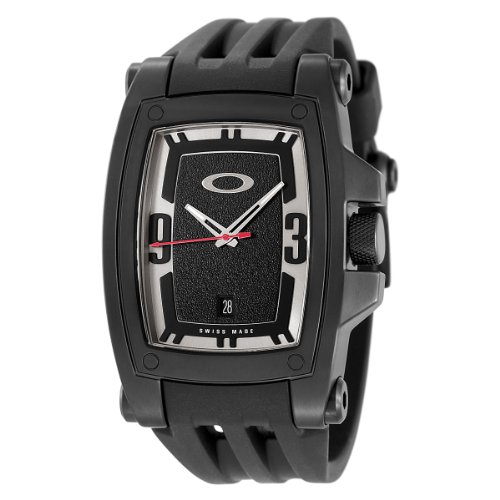 Oakley Men's 10-290 Warrant Collection Stealth Black Watch