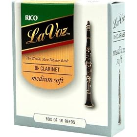 La Voz - Bb Clarinet Medium Soft - Box of 10