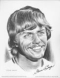1974 Steve Brye Minnesota Twins Lithograph