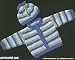 Fleece Baby Cardigan & Hat (#1192)