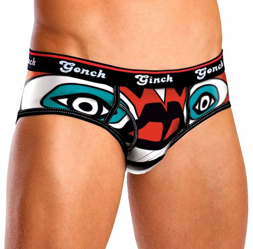 Ginch Gonch Men's Firm Wilderness Eagle Low Rise Brief