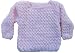 Handmade Baby's First Sweater - Candy Pink (100% Knitted By Hand)