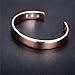 Cu Heal Medical Magnetic Therapy Copper Bracelet for Arthritis, Carpal Tunnel Syndrome and Headaches
