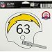 San Diego Chargers - Vintage '63 Helmet Decal