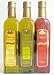 3 Pack Italian Extra Virgin Olive Oil - Garlic, Basil, Roasted Pepper