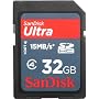 SanDisk Ultra II SDHC 32GB Card