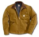 Carhartt Men's Union Made Work Detroit Jacket 52 Brown UJ01