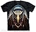 The Mountain Eagle Spirit Chief Tribal Native American Adult T-Shirt