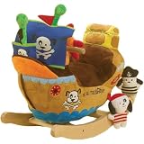 Rockabye Ahoy Doggie Pirate Ship Rocker