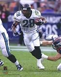 FRED TAYLOR,JACKSONVILLE JAGUARS,FLORDIA GATORS,SIGNED,AUTOGRAPHED 8X10,PHOTO,COA AND PROOF PIC