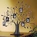 BRONZE FAMILY TREE PICTURE FRAME - BRONZE FAMILY TREE WITH 6 HANGING PICTURE ...