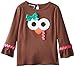 Mud Pie Baby Girls' Little Turkey Tunic
