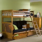 Twin over Futon Atlantic Caramel Latte