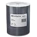 Verbatim 97017 4.7 Gb 16x Datalifeplus Shiny Silver Dvd-r, 100-disc Spindle Tape Wrap (silver)