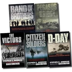 Stephen Ambrose 5 Books Pack Set Band of Brothers Collection RRP: � 42.95 (Band of Brothers, Pegasus Bridge, The Victors, D-Day, Citizen Soldiers) (Band of Brothers)