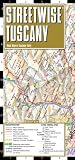 Streetwise Tuscany Map - Laminated Road Map of Tuscany, Italy - Folding pocket size travel map