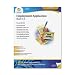 Adams Application for Employment Forms, 8.5 x 11 Inch, 50-Pack, White (HR104)
