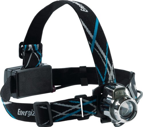 Energizer Ultimate Lithium LED Headlight, Silver/Black/Blue