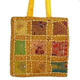 Eigenschaften Marrakech Accessoires  / Orientalische Tasche, Farbe gelb