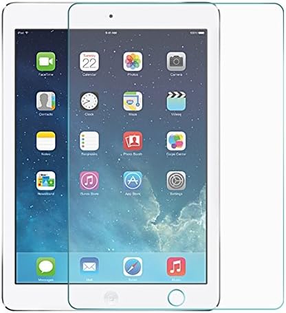 iPad Air 2 Screen Protector, iPad Air Screen Protector, Gtopin(TM) 0.26mm Ultra Thin Anti-scratch Tempered Glass Screen Protector for iPad Air 2, iPad Air, iPad 6, iPad 5 - 2.5D Rounded Edges / 9H Hardness Scratchproof / Shatterproof / Anti-fingerprint / High Definition Ultra Clear iPad Air 2 Glass Screen Protector,iPad Air Glass Screen Protector