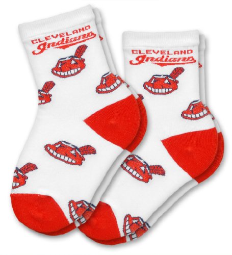 MLB Cleveland Indians Kid's Infant Socks (2 Pack)