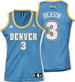 Allen Iverson adidas Fashion Denver Nuggets Women's Jersey