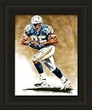 San Diego Chargers Framed Antonio Gates San Diego Chargers Large Giclee NFL Football