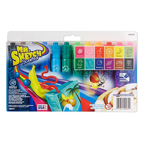 Mr. Sketch Assorted Scent Markers, 12 Pack (20072) Blind Bag Toys