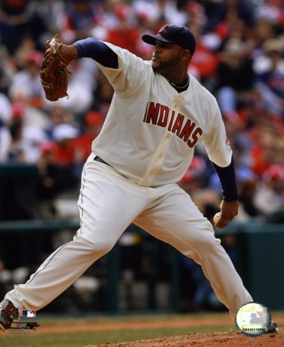 CC Sabathia Cleveland Indians 8x10 Photo (2008 Pitching Action)