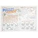 Hoffmaster 702033 Multipack Placemat, 3 Designs, 14" Length x 10" Width, Games (Case of 1000)