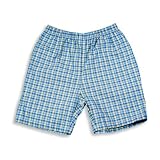 Mulberribush - Boys Plaid Short, Blue, Yellow