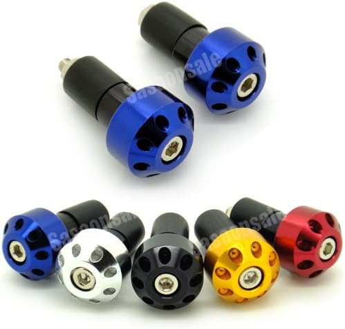 MIT Motors - BLUE - CNC Anodized Bar Ends - Honda CB CBR 600 F2 F3 F4 F4i 600RR 900RR 929RR 954RR 1000RR 1100RR VTR 1000 SP1 SP2 RC51 VFR 750 800 NT650