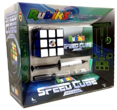 Rubik's Speed Cube Pro-Pack Stickerless Speedcubing Professional Pack