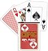 COPAG JUMBO FACE 100% Plastic Poker - Farbe: blau (ohne Abb.) (pro St&uuml;ck)