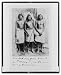 Historic Print (M): Seri Indians from Island of Tiburón about 50 miles west of Hermos...