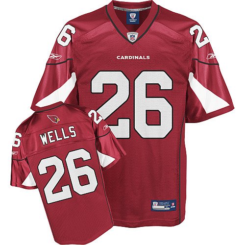 Reebok Arizona Cardinals Chris Wells Youth Replica Jersey Medium