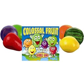 COLOSSAL Fruit Gumball (4 pound bag) by OAK LEAF Colassal Fruit Gumballs
