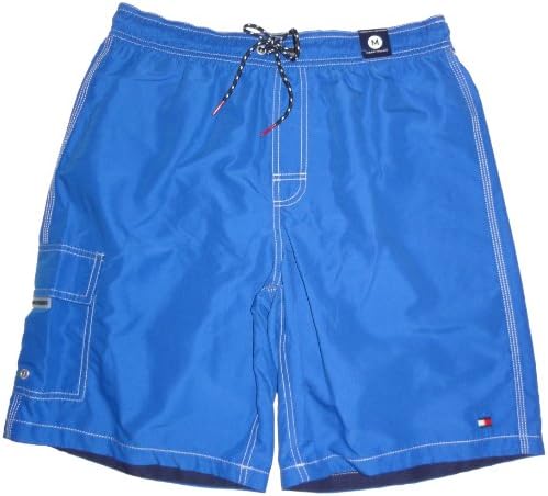 Men's Tommy Hilfiger Swimming Trunks Bathing Suit Westport Turkish Sea Blue