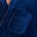 Ross Michaels Mens Plush Shawl Collar Kimono Bathrobe Robe