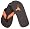 Texas Longhorns Flip Flop