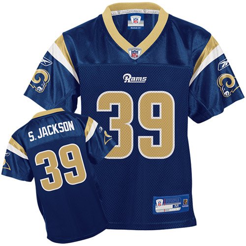Reebok St. Louis Rams Steven Jackson Boys Replica Jersey Kids 7 Large