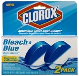 Clorox Bleach & Blue Auto Toilet Bowl Cleaner 2.47 Oz 2 in a Pack (Pack of 6) 12 Units Total