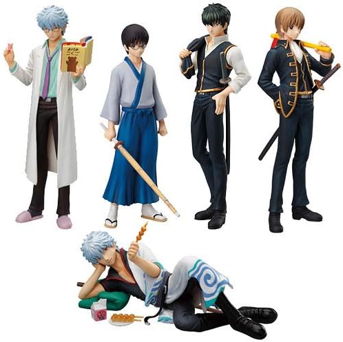 Anime toys hand to do the third generation of 7 Gintama anime doll model