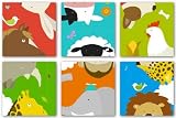 Peek-a-Boo XIII-XVIII Set by Yuko Lau 12x12 Art Print Poster