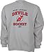 New Jersey Devils Stacked Logo Crewneck Fleece Sweatshirt