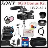 Buy Sony HVR-A1U 1 3 Professional Camcorder with 8gb Sdhc Memory , 2 Extra Replacement... by Sony