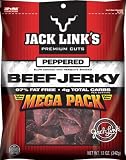 Jack Links Beef Jerky, Peppered Flavor, 12-Ounce Units (Pack of 2)