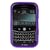 Solid Dark Purple Durable Rubber Soft Silicone Skin Cover Case for RIM Blackberry Bold 9000 Smartphone