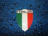 ITALY (ITALIA) FLAG 3D Decal Sticker